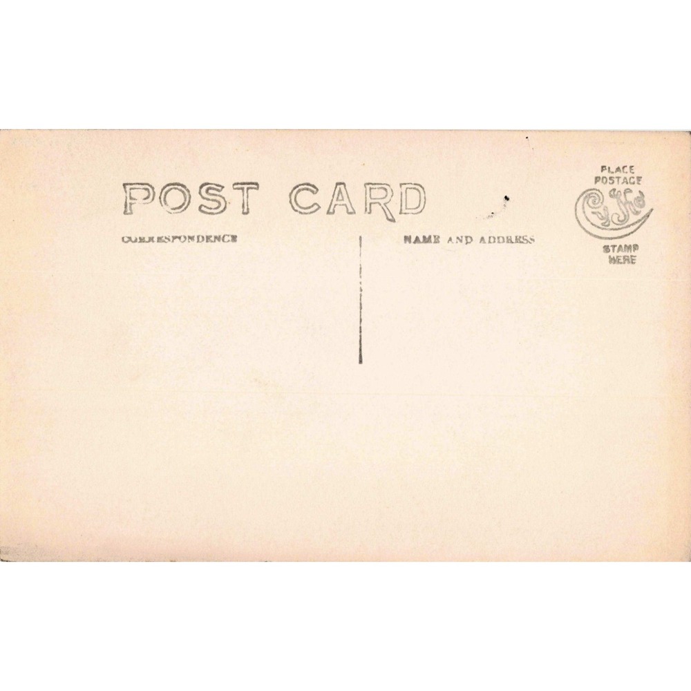 Vintage RPPC Real Photo Postcard Two Men in Overcoats and Fedora Hats Cyko VG - Picture 2 of 2